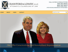 Tablet Screenshot of crawford-lowry.com